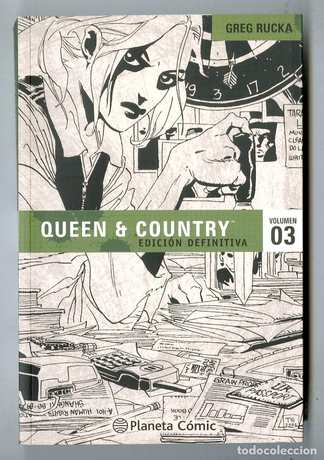 Comics: Queen & Country Edici&oacute;n Definitiva vol.3 (Planeta, 2015) - Greg Rucka