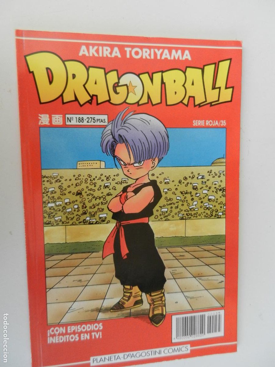 Fumetti: DRAGON BALL SERIE ROJA 35 - AKIRA TORIYAMA -N&ordm; 188 - PLANETA 1995