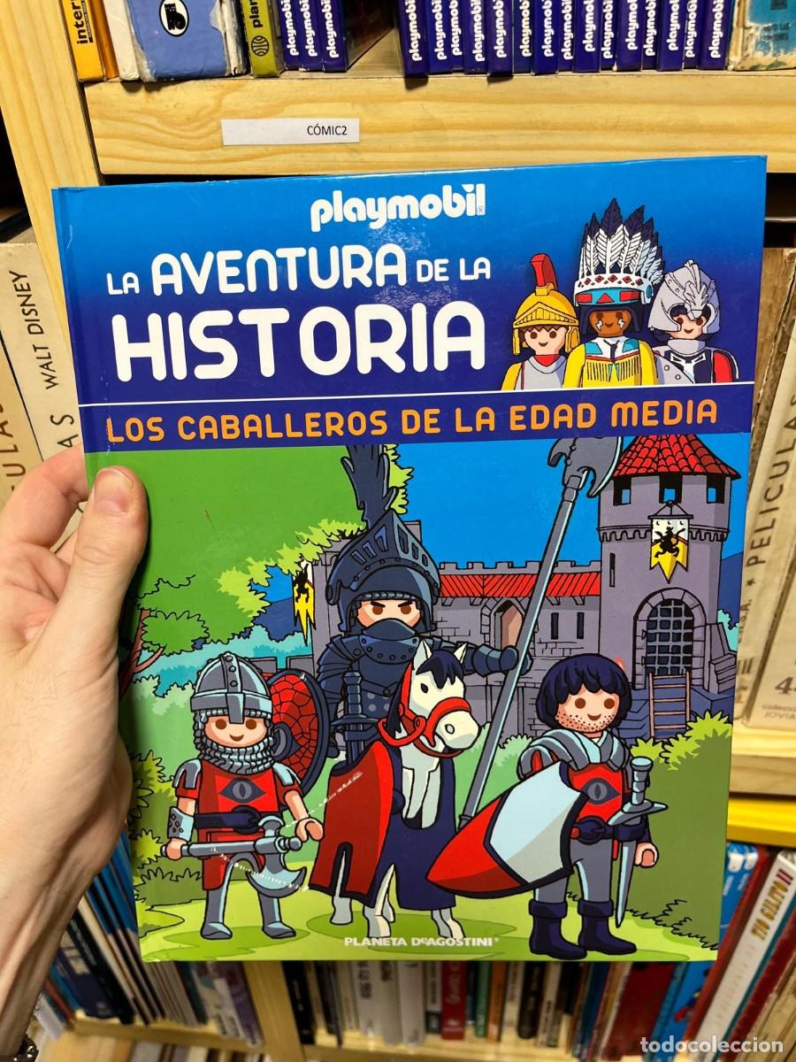C&oacute;mics: C&Oacute;MIC2 Playmobil. La aventura de la Historia: Los caballeros de la Edad Media, Planeta DeAgostini.