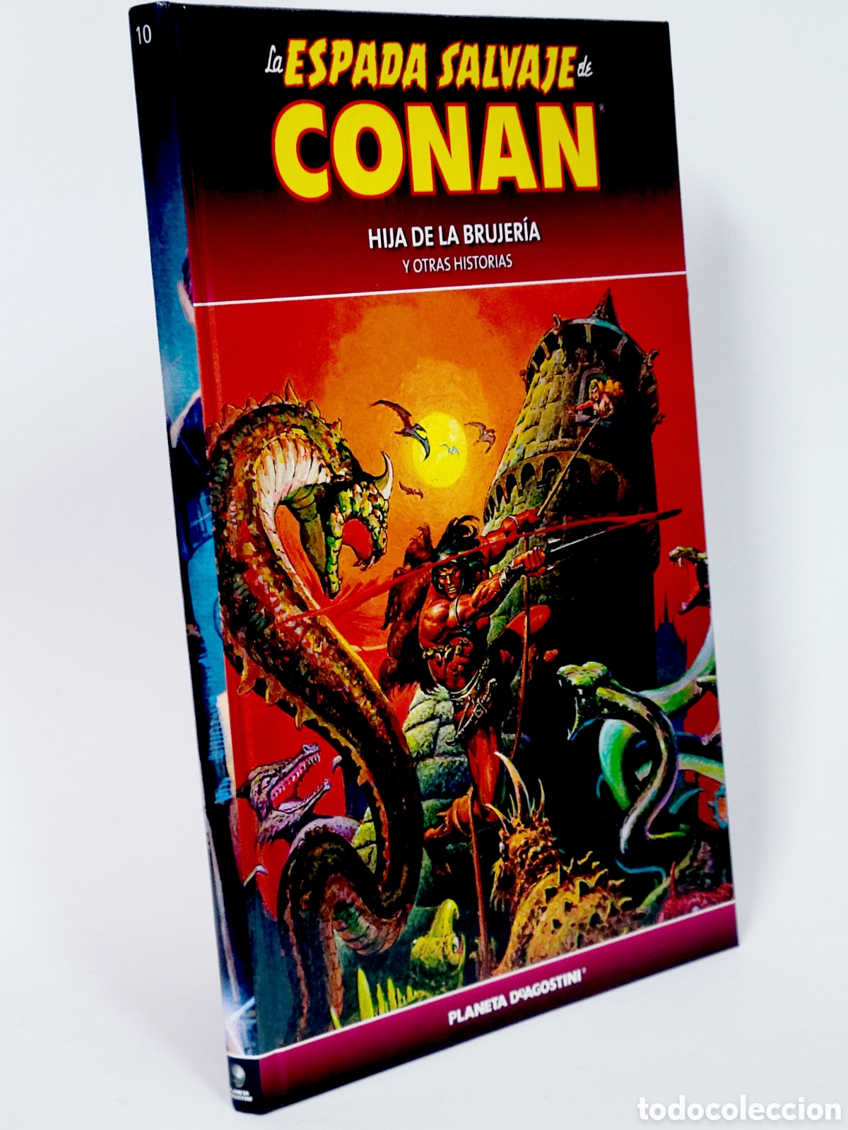C&oacute;mics: C&Oacute;MIC LA ESPADA SALVAJE CONAN 10 HIJA DE LA BRUJER&Iacute;A TAPA DURA PLANETA DEAGOSTINI DE KIOSCO