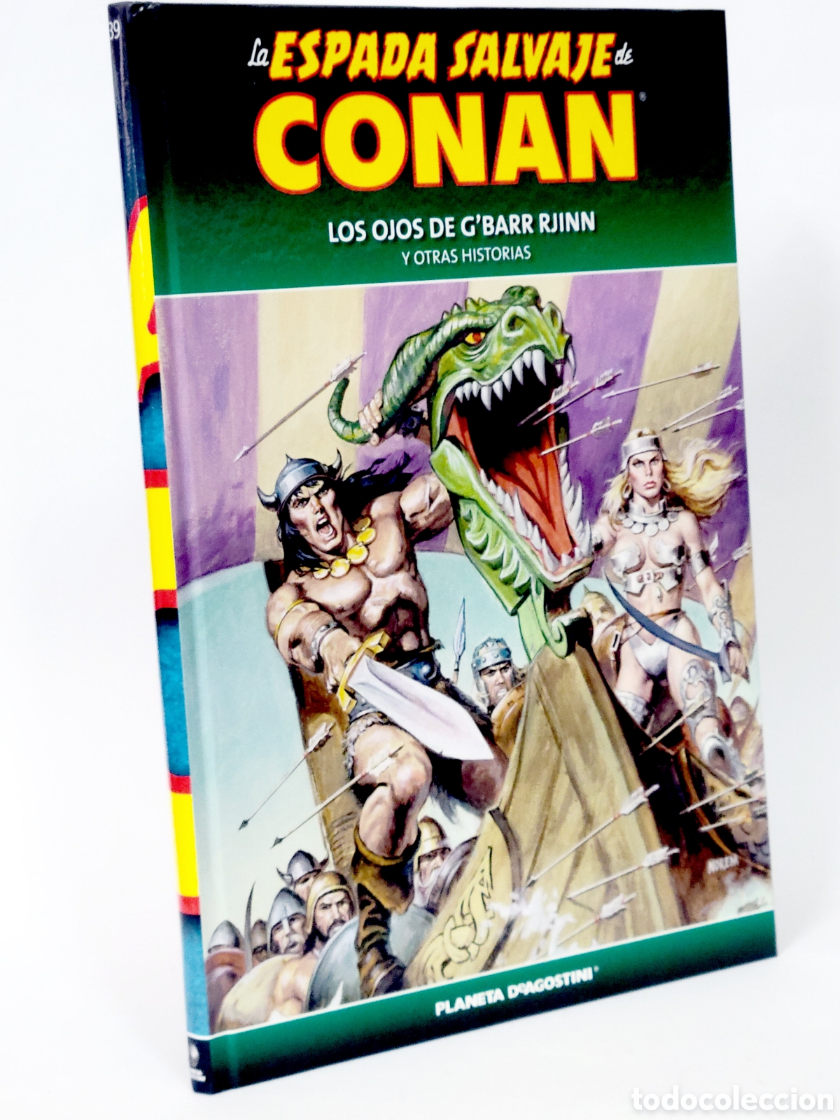 Fumetti: C&Oacute;MIC LA ESPADA SALVAJE CONAN 39 OJOS DE GBARR RJINN TAPA DURA PLANETA DEAGOSTINI EXCELENTE ESTADO