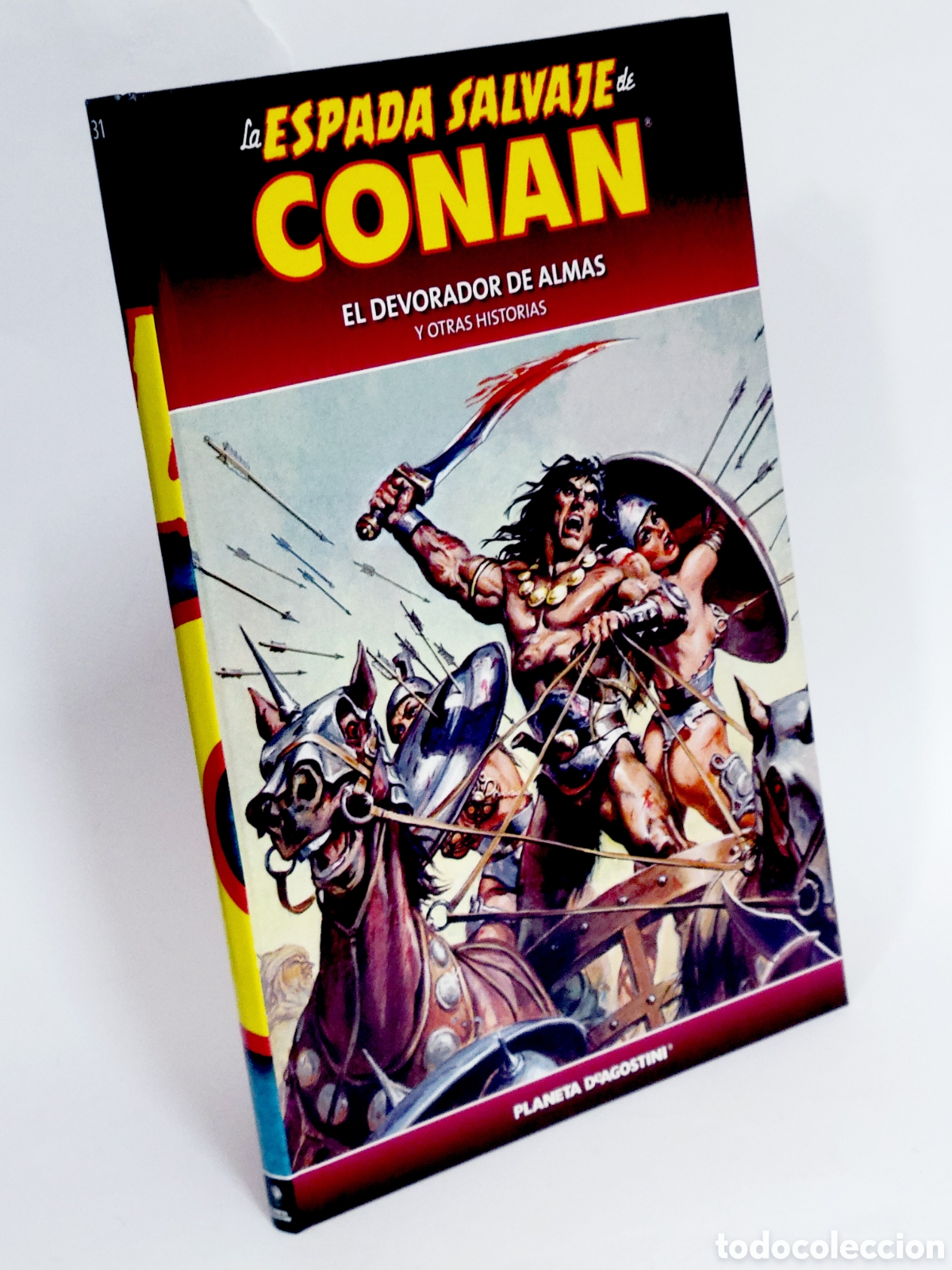 Fumetti: C&Oacute;MIC LA ESPADA SALVAJE CONAN 31 EL DEVORADOR DE ALMAS TAPA DURA PLANETA DEAGOSTINI EXCELENTE ESTADO