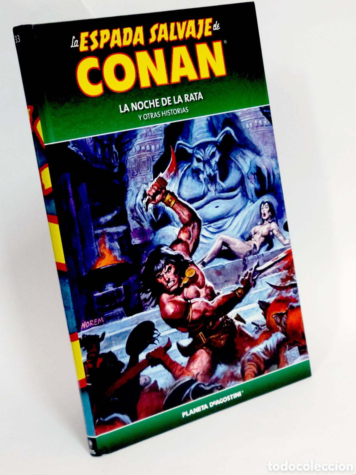Fumetti: C&Oacute;MIC LA ESPADA SALVAJE CONAN 33 TAPA DURA PLANETA DEAGOSTINI EXCELENTE ESTADO
