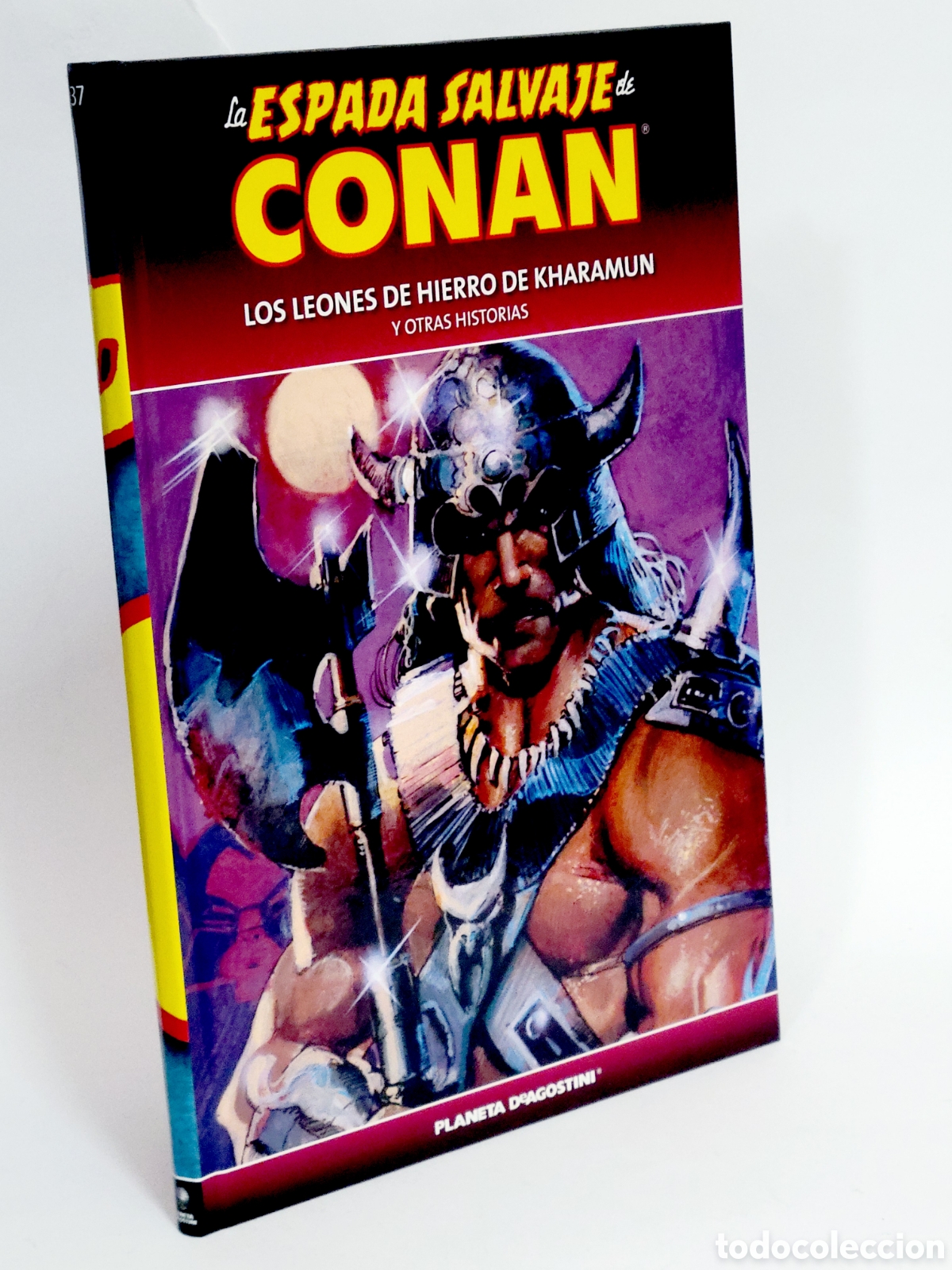 Fumetti: C&Oacute;MIC LA ESPADA SALVAJE CONAN 37 LEONES HIERRO TAPA DURA PLANETA DEAGOSTINI EXCELENTE ESTADO