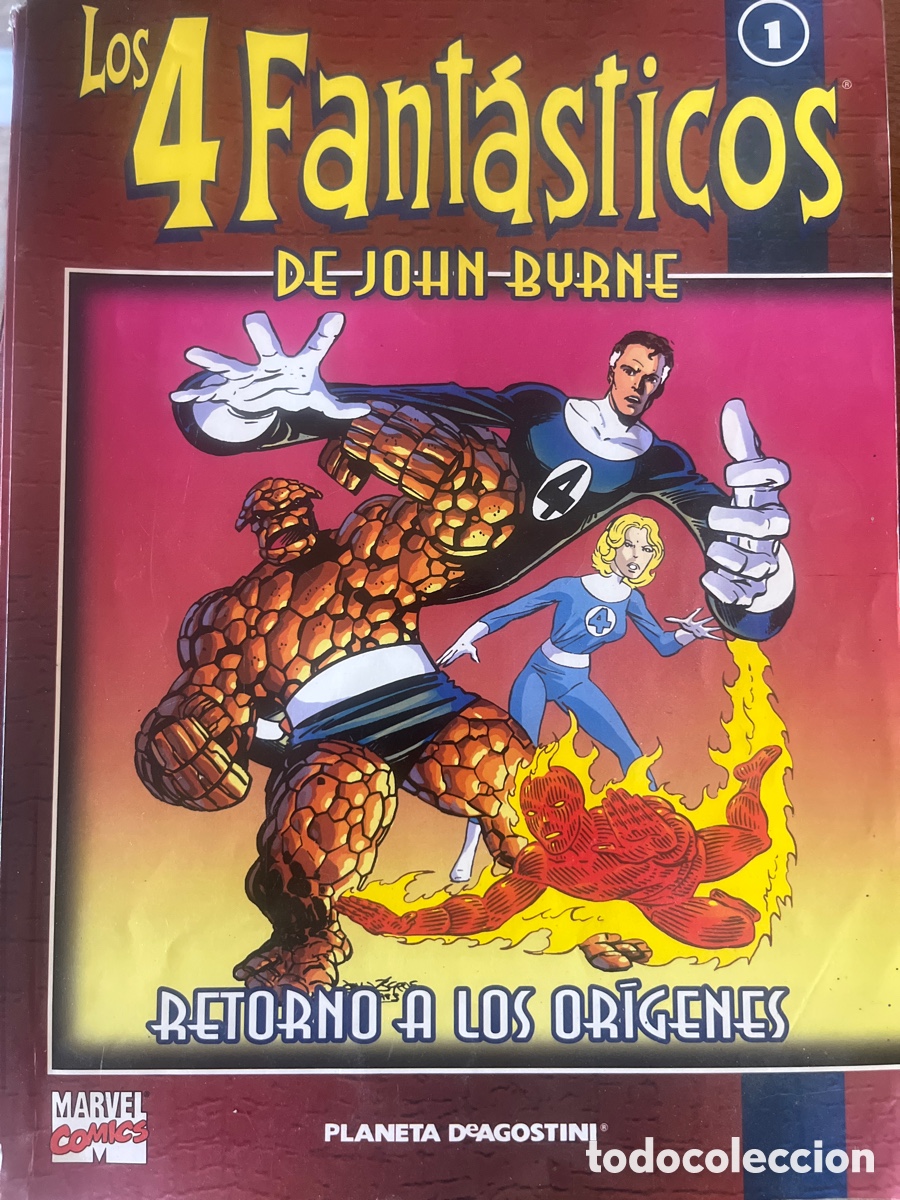 C&oacute;mics: Los 4 fant&aacute;sticos de John Byrne, lote de 4 comics