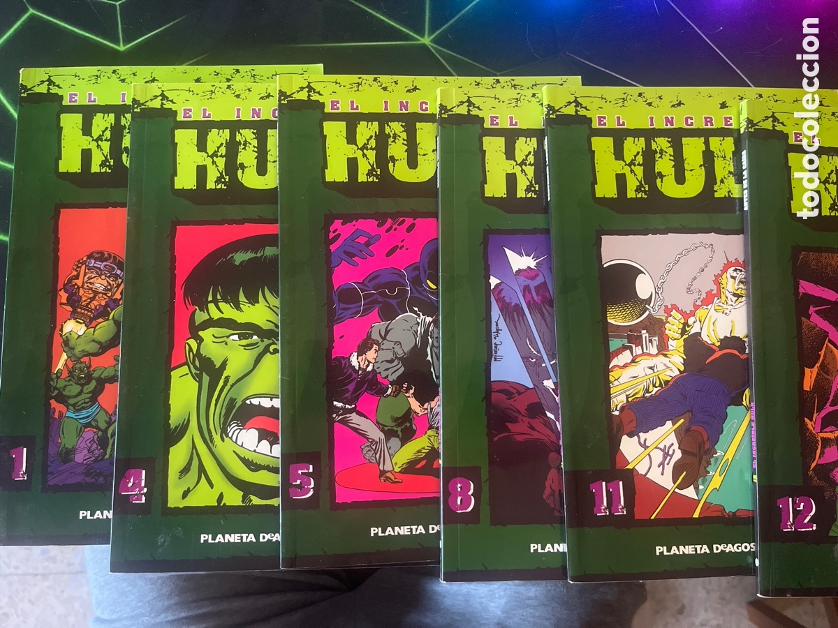 C&oacute;mics: Coleccionable El Increible Hulk lote de 6 n&uacute;meros - Foto 2