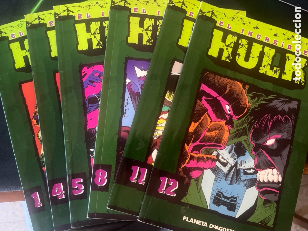 C&oacute;mics: Coleccionable El Increible Hulk lote de 6 n&uacute;meros - Foto 1