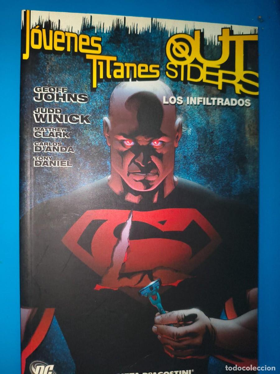 C&oacute;mics: J&oacute;venes Titanes Outsiders Los infiltrados - PLaneta - Geoff Johns Judd Winick Tony Daniel M. Clarck