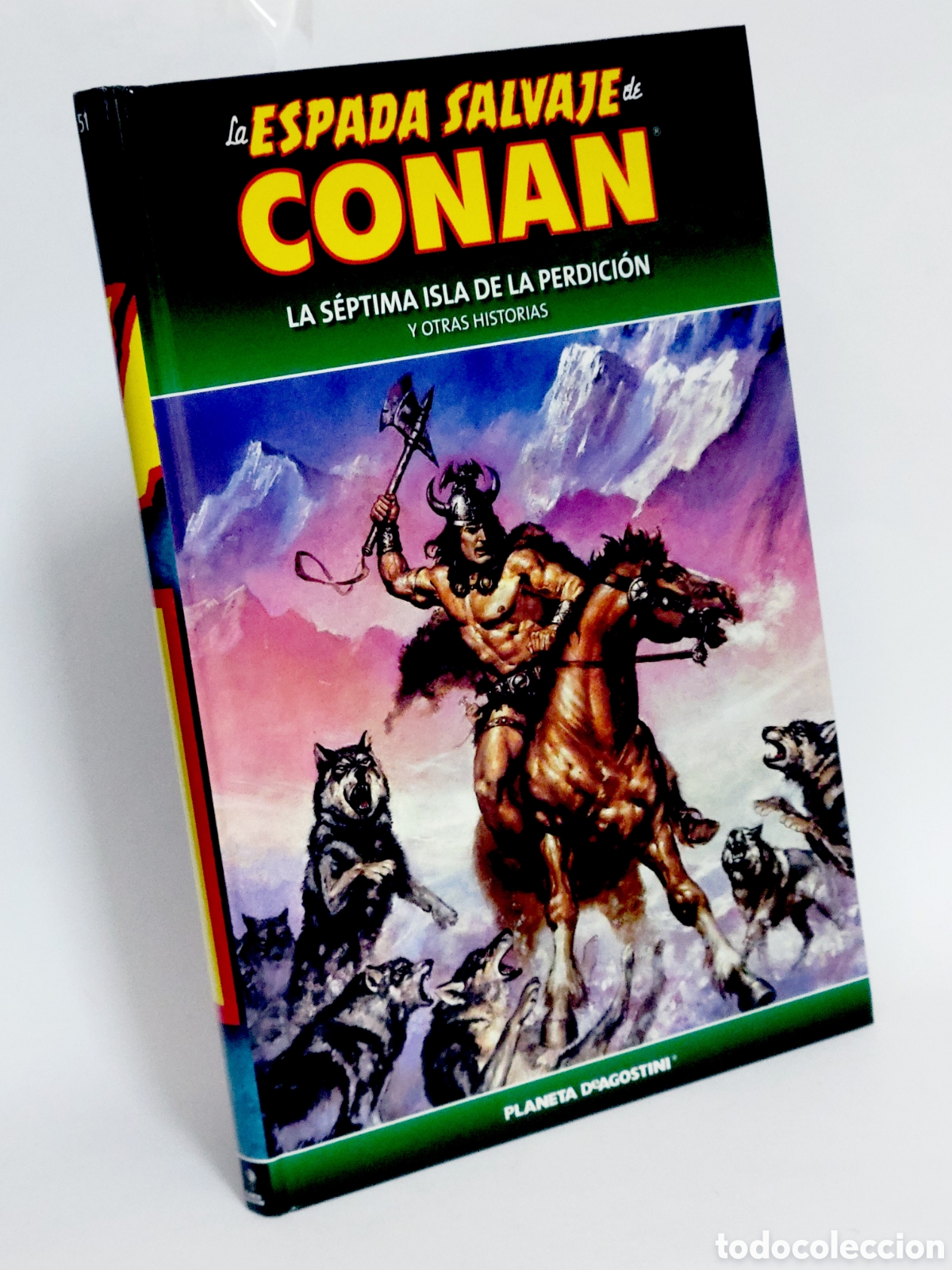 C&oacute;mics: C&Oacute;MIC LA ESPADA SALVAJE CONAN 51 SEPTIMA ISLA TAPA DURA PLANETA DEAGOSTINI EXCELENTE ESTADO