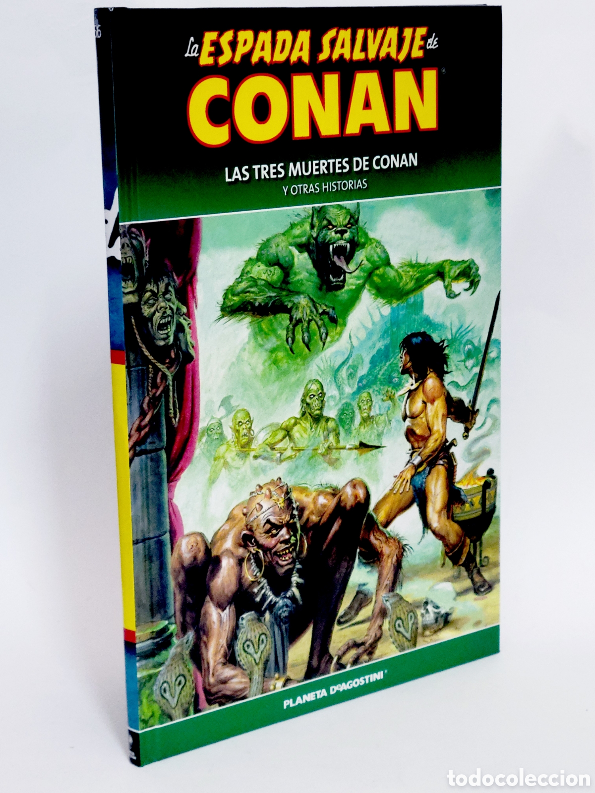 C&oacute;mics: C&Oacute;MIC LA ESPADA SALVAJE CONAN 66 TRES MUERTES DE CONAN TAPA DURA PLANETA DEAGOSTINI EXCELENTE ESTADO