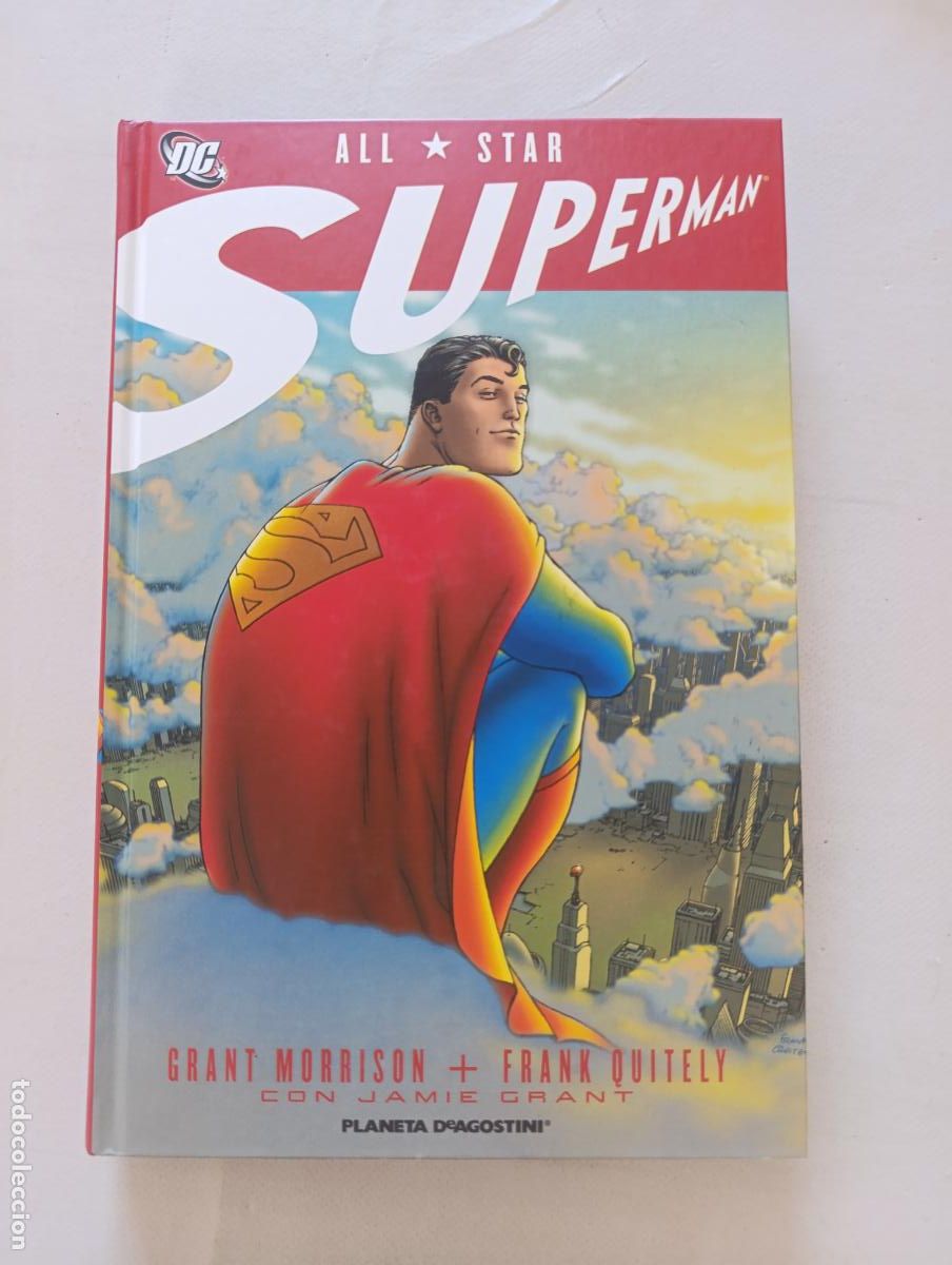 C&oacute;mics: ALL STAR SUPERMAN - GRANT MORRISON, FRANK QUITELY, JAMIE GRANT - DC - PLANETA - TAPA DURA (372)