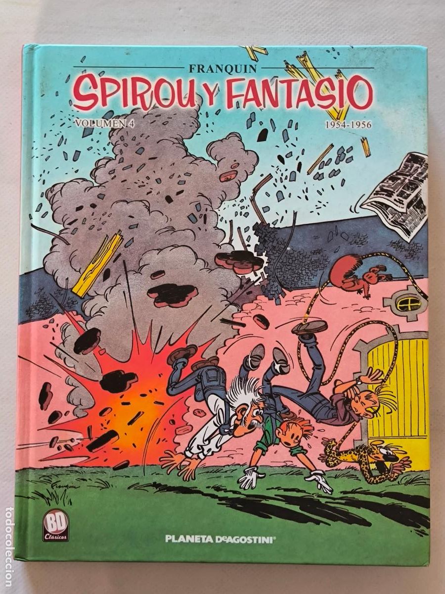 Comics : SPIROU Y FANTASIO VOLUMEN 4 - 1954-1956 - FRANQUIN - PLANETA - TAPA DURA (C)