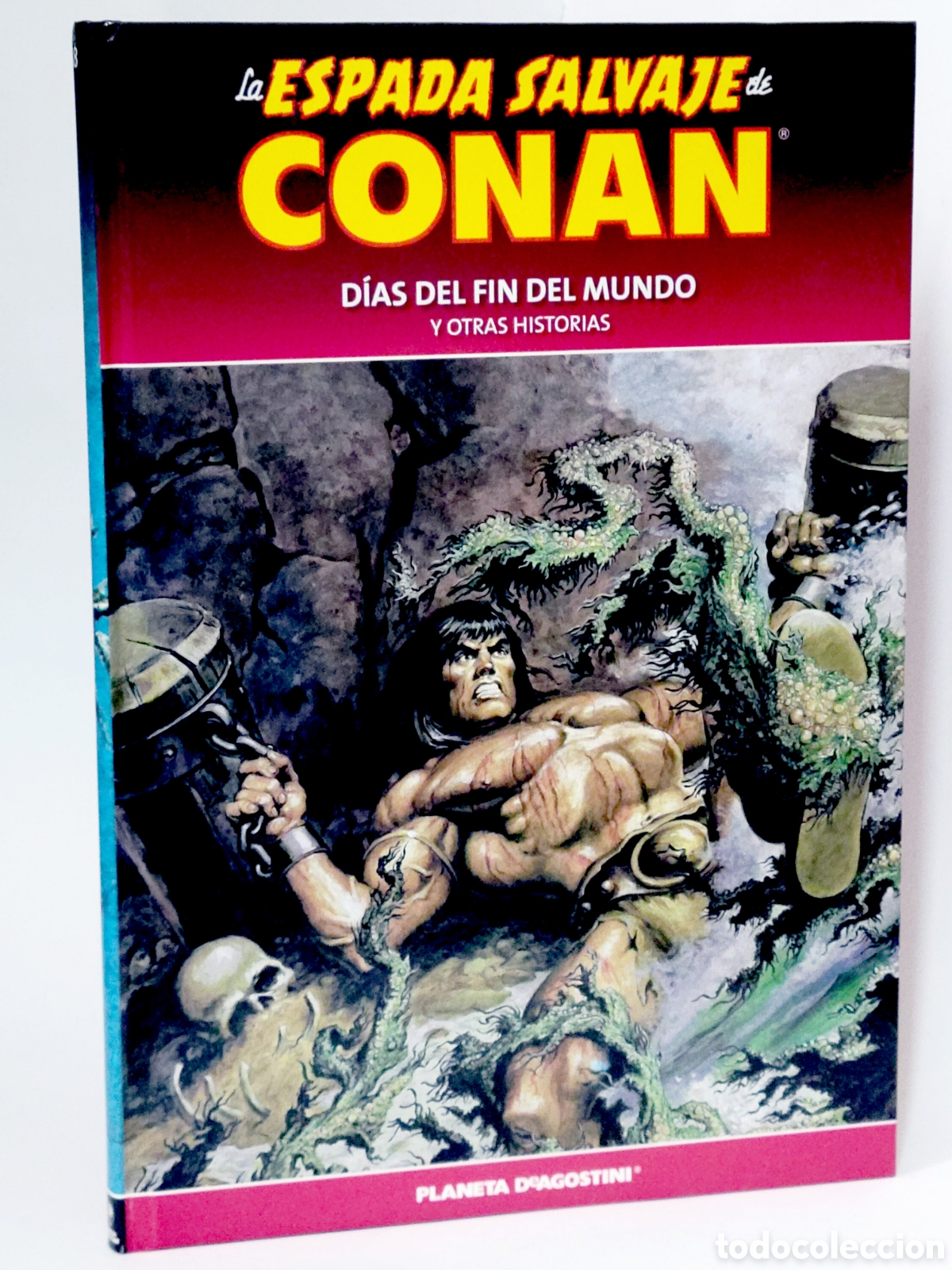 Comics : C&Oacute;MIC LA ESPADA SALVAJE CONAN 88 DIAS FIN DEL MUNDO TAPA DURA PLANETA DEAGOSTINI EXCELENTE ESTADO