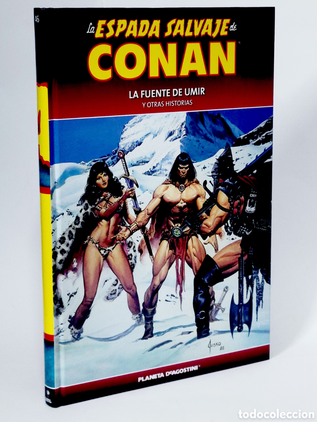 Comics : C&Oacute;MIC LA ESPADA SALVAJE CONAN 46 LA FUENTE DEL UMIR TAPA DURA PLANETA DEAGOSTINI MUY BUEN ESTADO