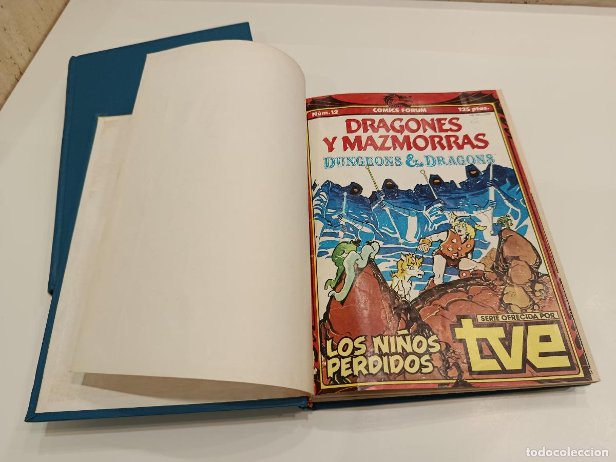 C&oacute;mics: DRAGONES Y MAZMORRAS - Ed. PLANETA 1987 - 18 NUMEROS ENCUADERNADOS + OTROS