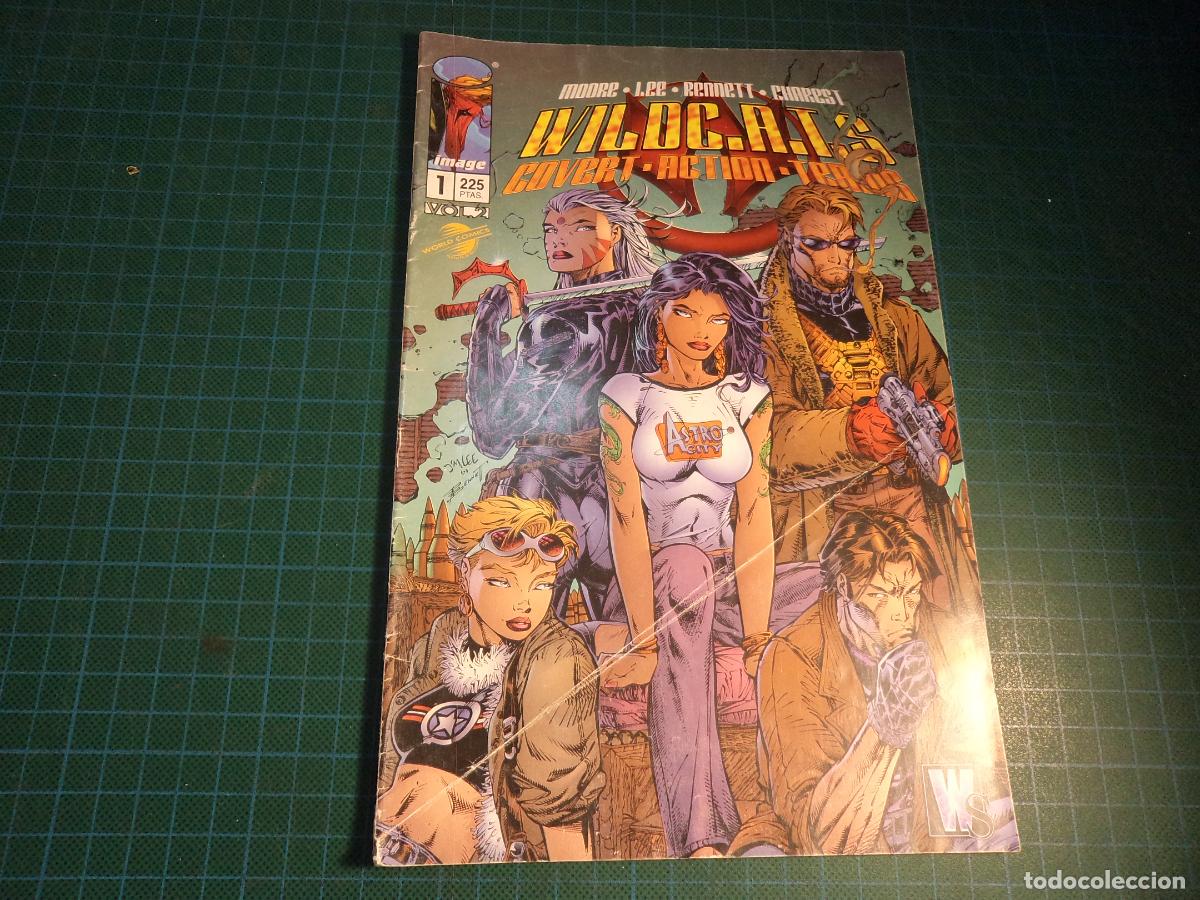 Comics: Wild Cats. N&ordm; 1. Planeta. Con se&ntilde;ales de uso. (Ref. 11-B)