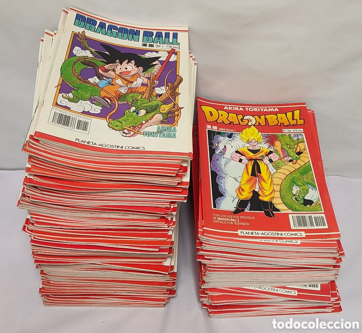 Comics: Dragon Ball Serie Blanca Y Roja Colecci&oacute;n completa Planeta 1992
