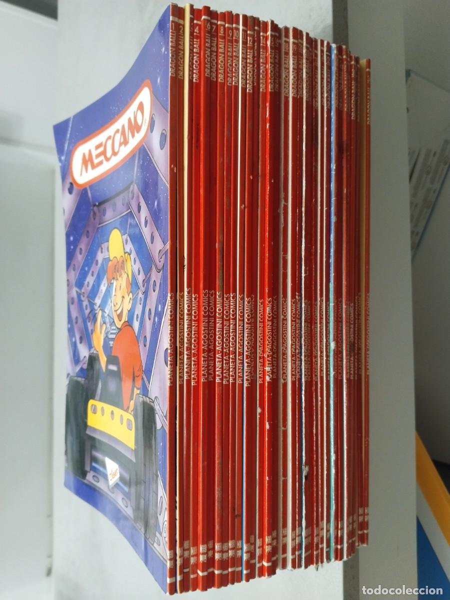 Comics : DRAGON BALL SERIE ROJA, LOTE 33 NUMEROS, 1 A 34 (MENOS 28), 4 TOMOS PORTADAS MAL, AKIRA TORIYAMA