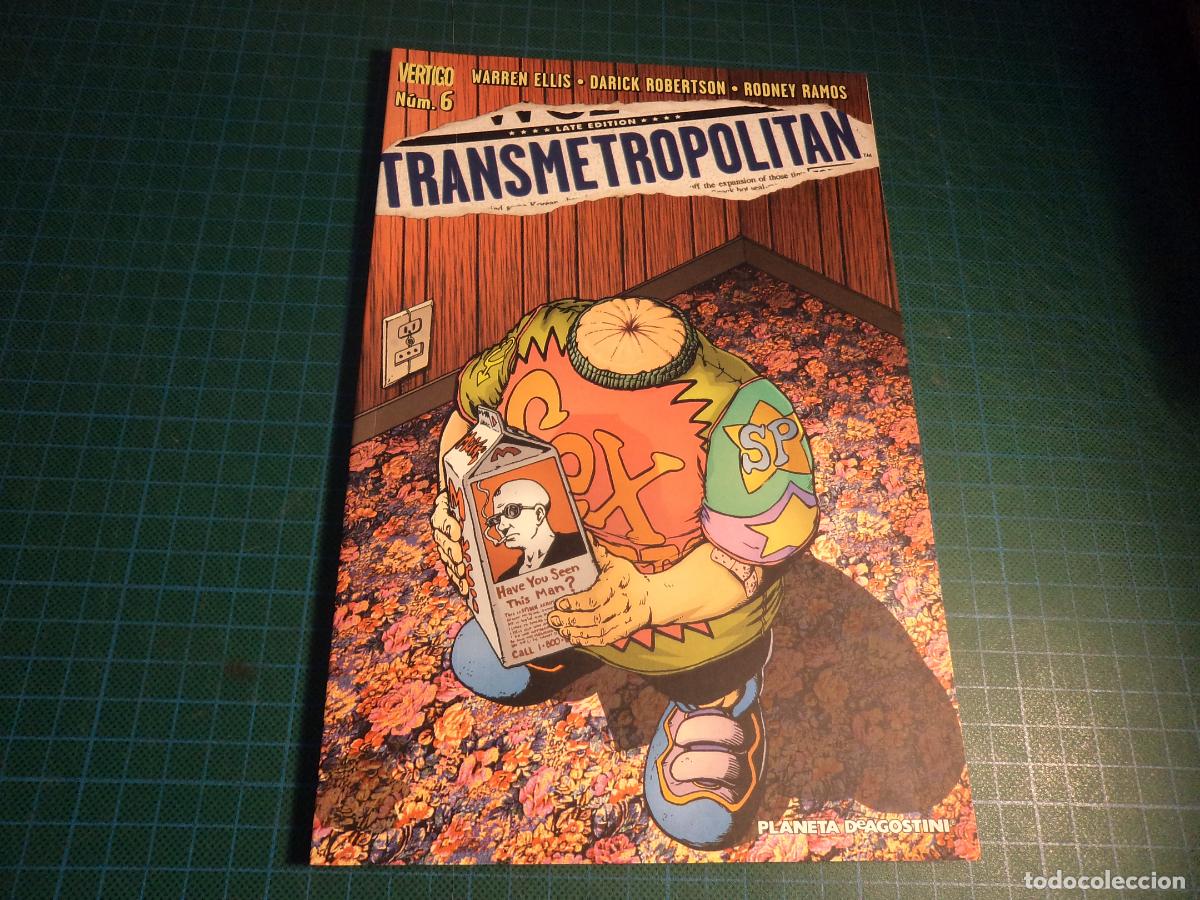 C&oacute;mics: Transmetropolitan. N&ordm; 6. Planeta. Rustica. - Foto 1