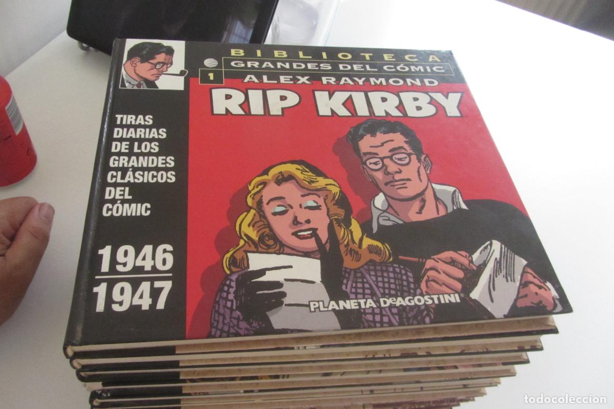 C&oacute;mics: BIBLIOTECA GRANDES DEL C&Oacute;MIC: RIP KIRBY 1 A 12 COMPLETA (Alex Raymond) Planeta, 2004