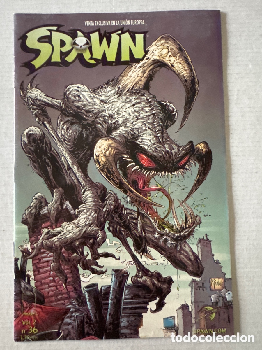 C&oacute;mics: SPAWN #36 Vol2 PLANETA IMAGE &laquo;de los &uacute;ltimos&raquo; &laquo;Infrecuente&raquo; &laquo;en buen estado&raquo;