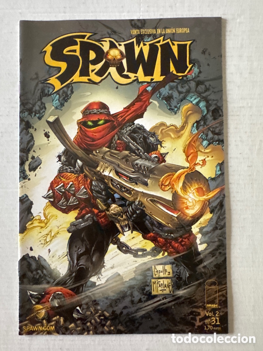 C&oacute;mics: SPAWN #31 Vol2 PLANETA IMAGE &laquo;Infrecuente&raquo; &laquo;en buen estado&raquo;