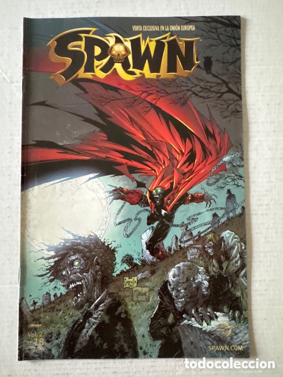 C&oacute;mics: SPAWN #18 Vol2 PLANETA IMAGE &laquo;Infrecuente&raquo; &laquo;en buen estado&raquo;