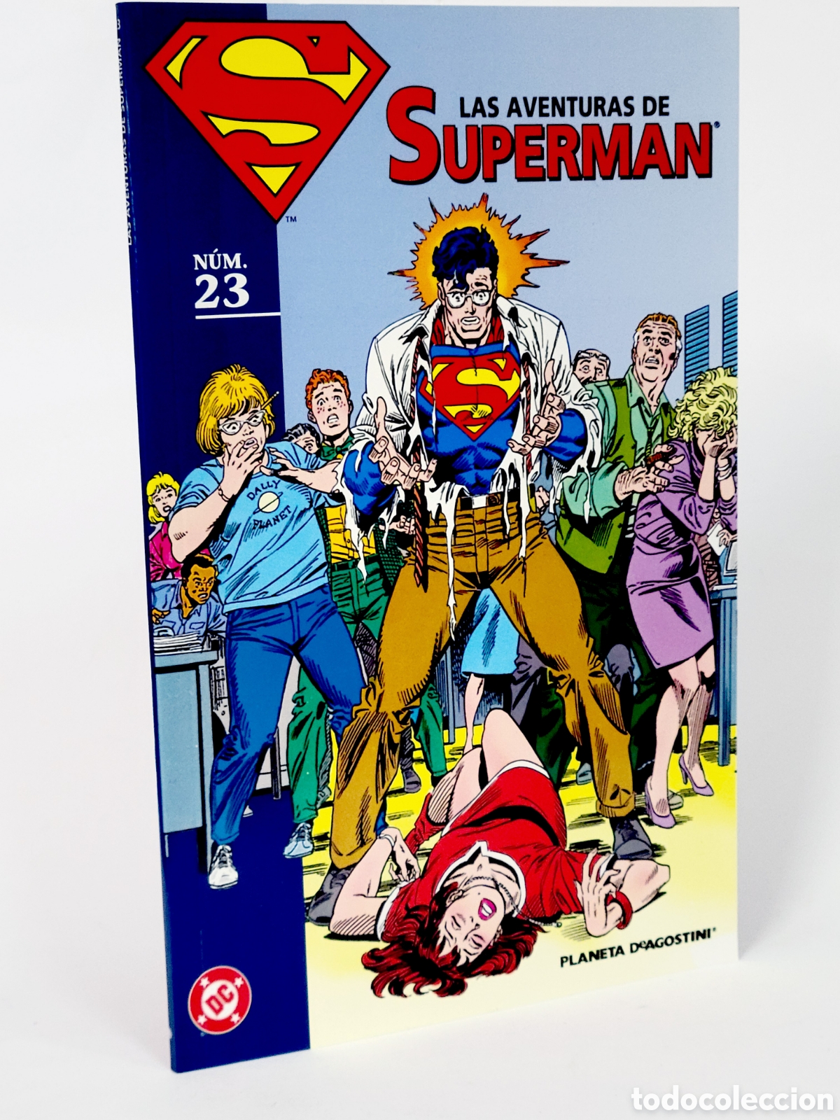 C&oacute;mics: C&Oacute;MIC LAS AVENTURAS DE SUPERMAN 23 COLECCIONABLE DC PLANETA DEAGOSTINI DE KIOSCO