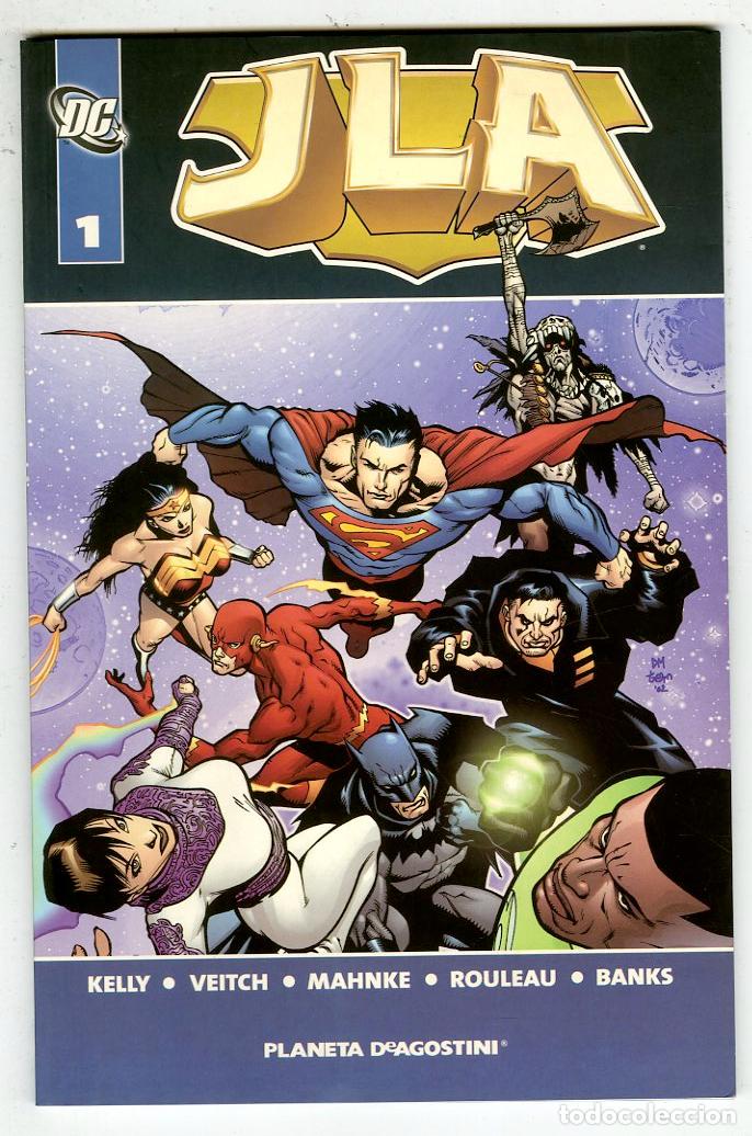 Comics: JLA n.1 / DC (Planeta DeAgostini, 2005) - Kelly / Veitch / Mahnke / Rouleau / Banks