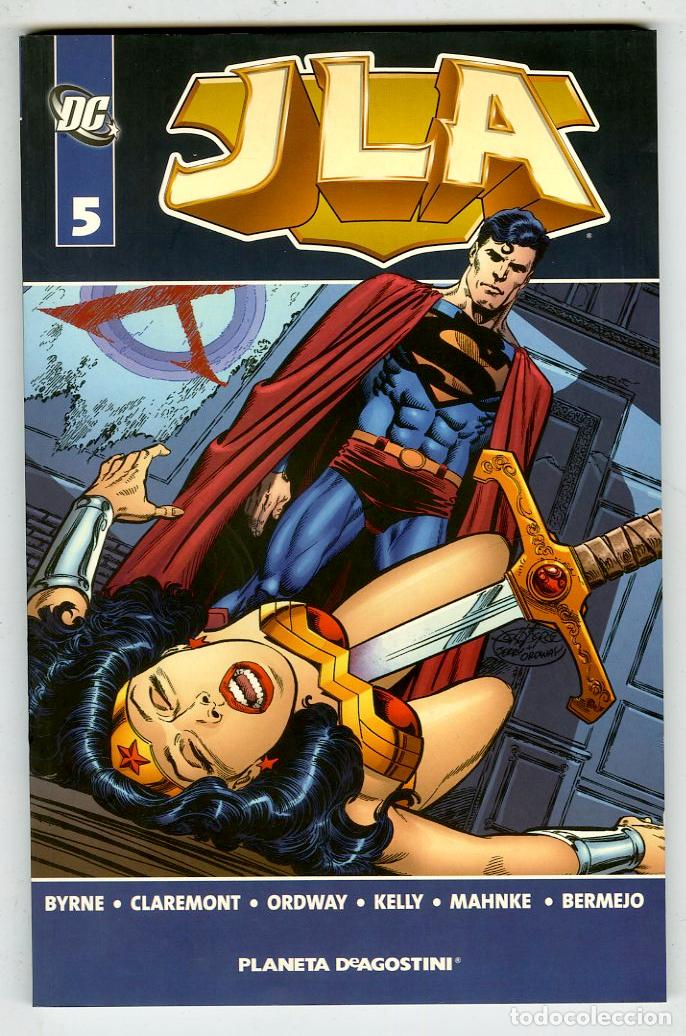 Comics: JLA n.5 / DC (Planeta DeAgostini, 2006) - Byrne / Claremont / Ordway / Kelly / Mahnke / Bermejo