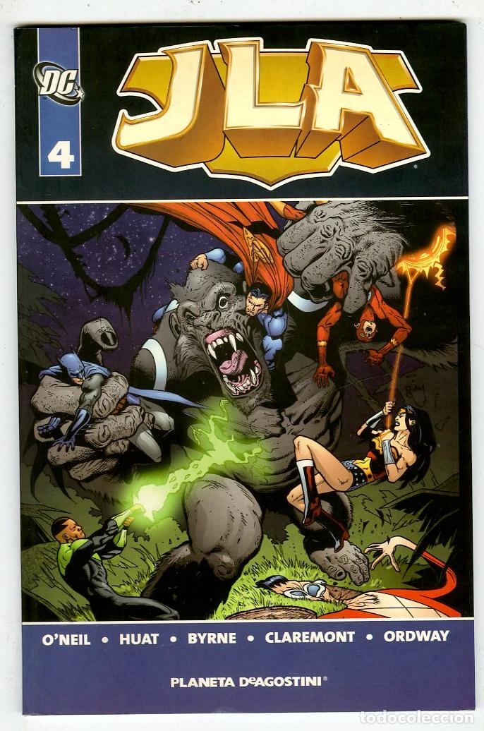 C&oacute;mics: JLA n.4 / DC (Planeta DeAgostini, 2006) - O'Neil / Huat / Byrne / Claremont / Ordway