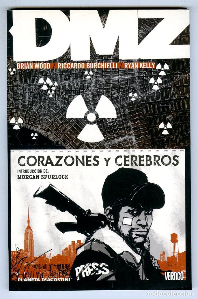 C&oacute;mics: DMZ Corazones y Cerebros / Vertigo (Planeta DeAgostini, 2007) - Wood / Burchielli / Kelly