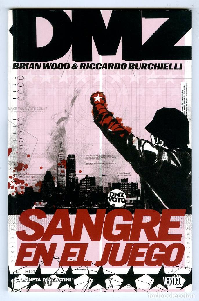 C&oacute;mics: DMZ Sangre en el Juego / Vertigo (Planeta DeAgostini, 2007) - Brian Wood / Riccardo Burchielli