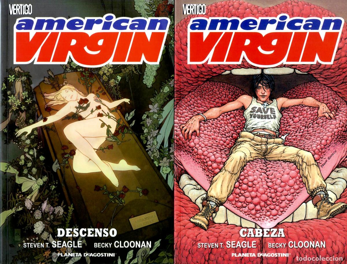 C&oacute;mics: American Virgin / Vertigo / Completo 2 num. (Planeta DeAgostini, 2007) - Seagle / Cloonan
