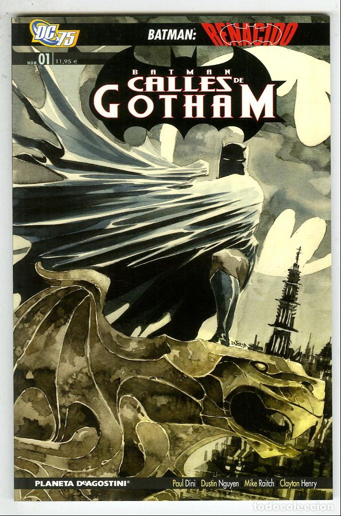 C&oacute;mics: Batman Renacido Batman Calles de Gotham n.1 / DC (Planeta DeAgostini, 2009) - Dini / Nguyen / Raitch