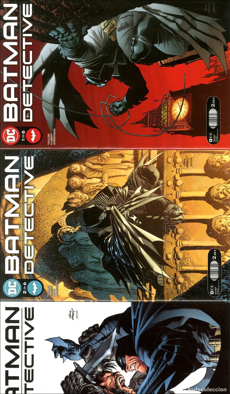 C&oacute;mics: Batman el Detective / DC - Completa 6 num. (2021) - Taylor / Kubert / Anderson