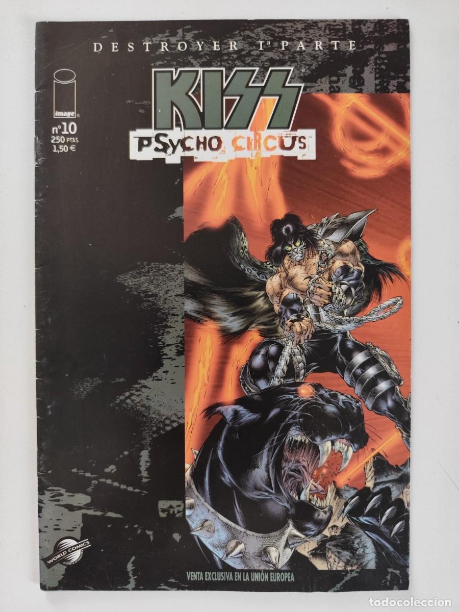 C&oacute;mics: KISS PSYCHO CIRCUS N&ordm; 10 (Brian Holguin, &Aacute;ngel Medina) ~ IMAGE/PLANETA (2000)