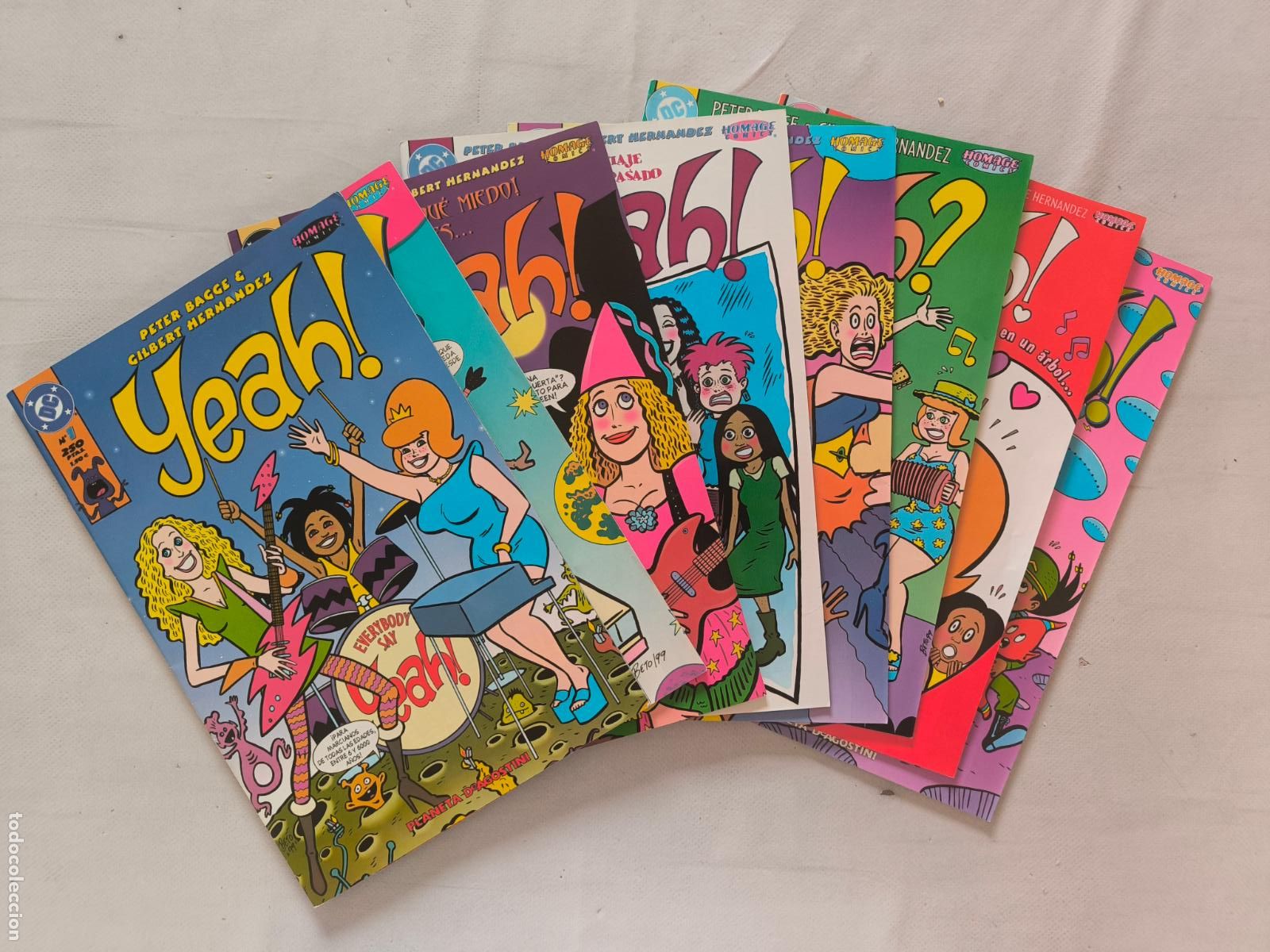 C&oacute;mics: YEAH! COMPLETA - N&ordm; 1 A 8 - PETER BAGGE & GILBERT HERNANDEZ - DC - PLANETA (IC)