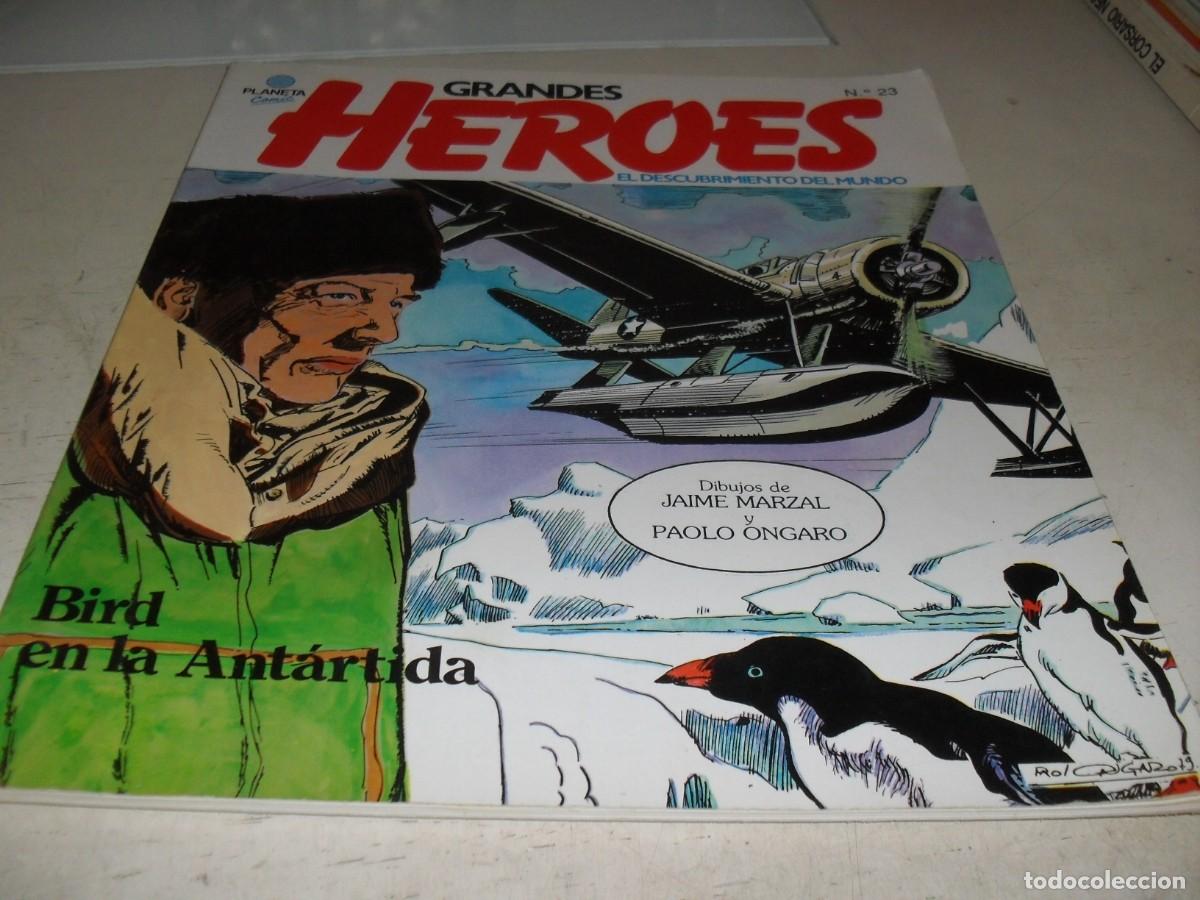 C&oacute;mics: GRANDES HEROES N&ordm; 23,BIRD EN LA ANTARTIDA,DE 24.PLANETA COMIC,1982