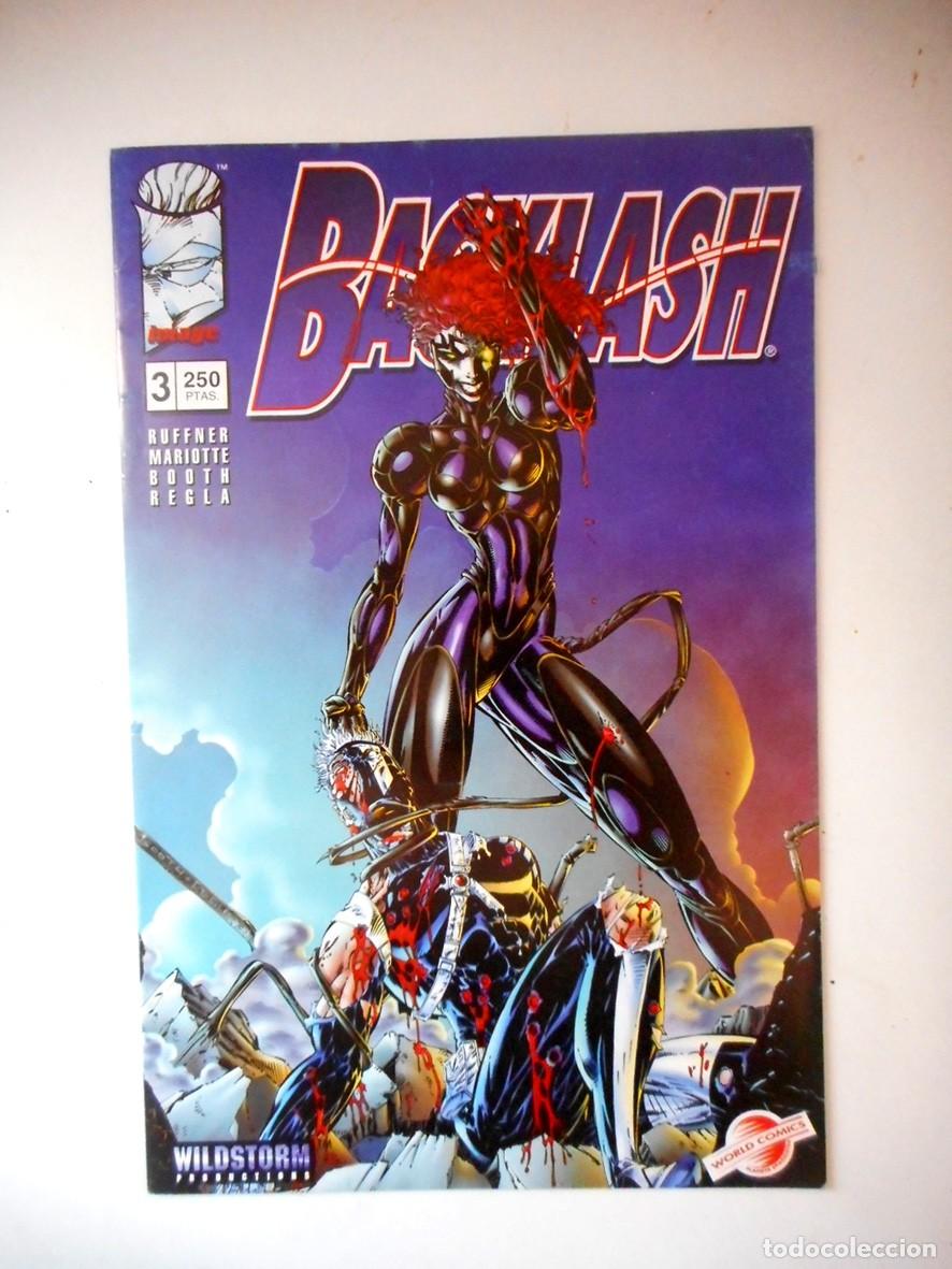 Comics: BACKLASH N&ordm;3 LLEGAN LOS REFUERZOS (PLANETA-DICIEMBRE 1995) BRETT BOOTH