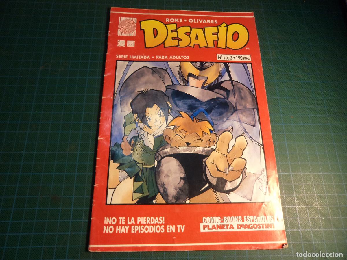 C&oacute;mics: Desafio. Roke Gonz&aacute;lez Carlos Olivares. N&ordm; 1. Planeta.