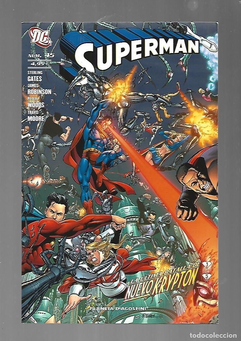 C&oacute;mics: Superman, 45, 2011, Planeta DeAgostini, muy buen estado