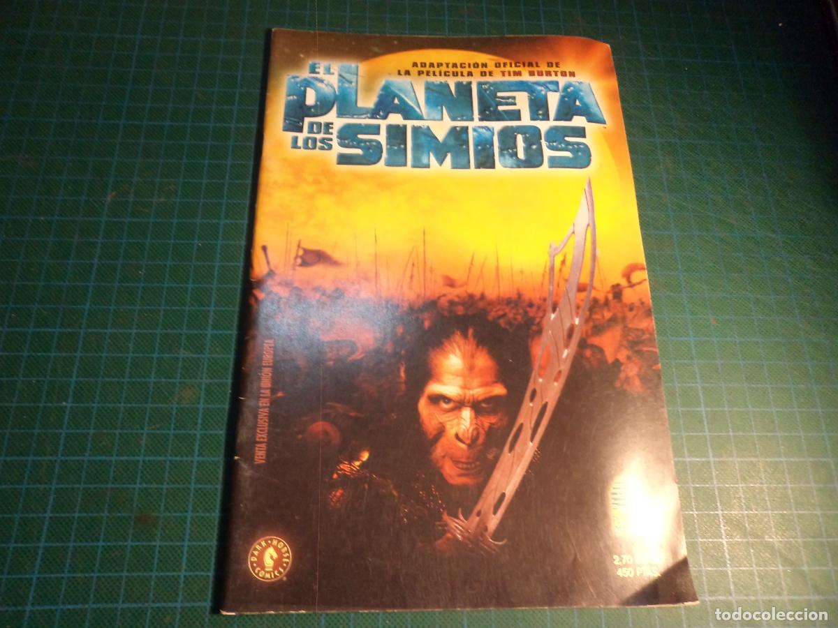 C&oacute;mics: El planeta de los simios. Adaptacion oficial de la pelicula. Planeta.