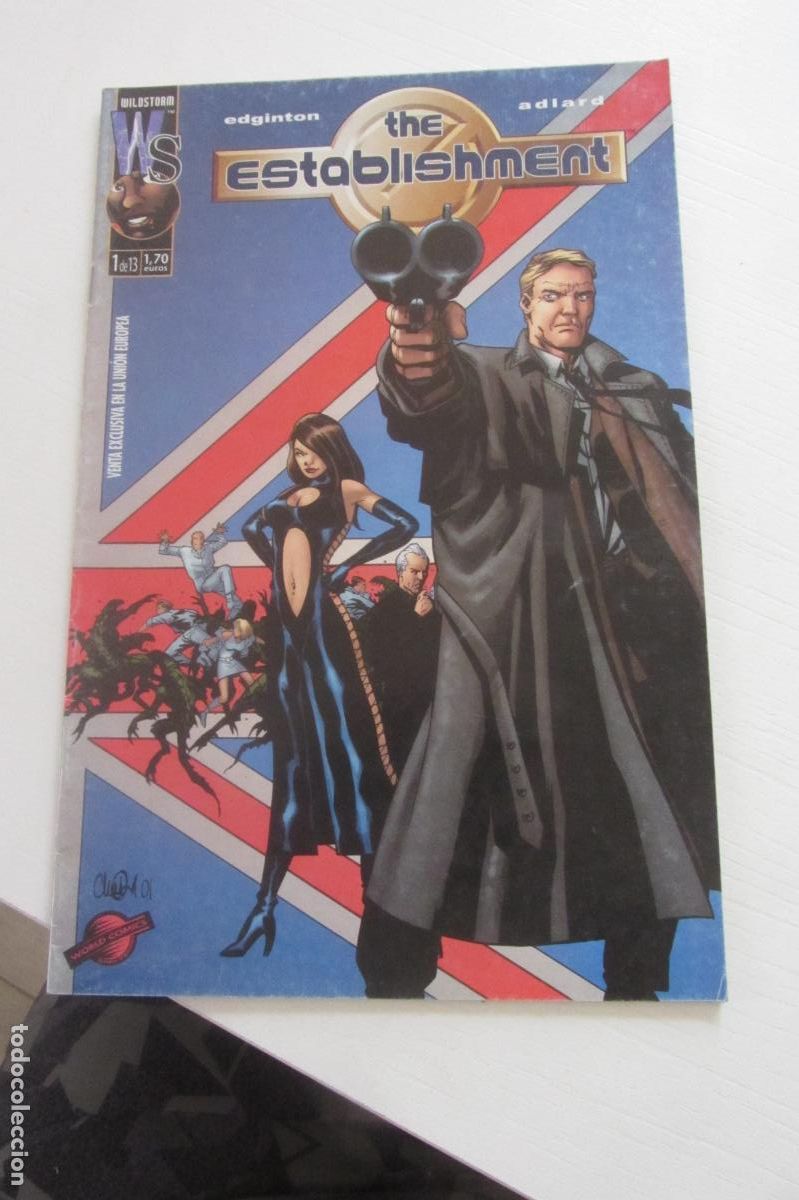 C&oacute;mics: THE ESTABLISHMENT N&ordm; 7 A&Ntilde;O 2003 Planeta BUEN ESTADO ARX219