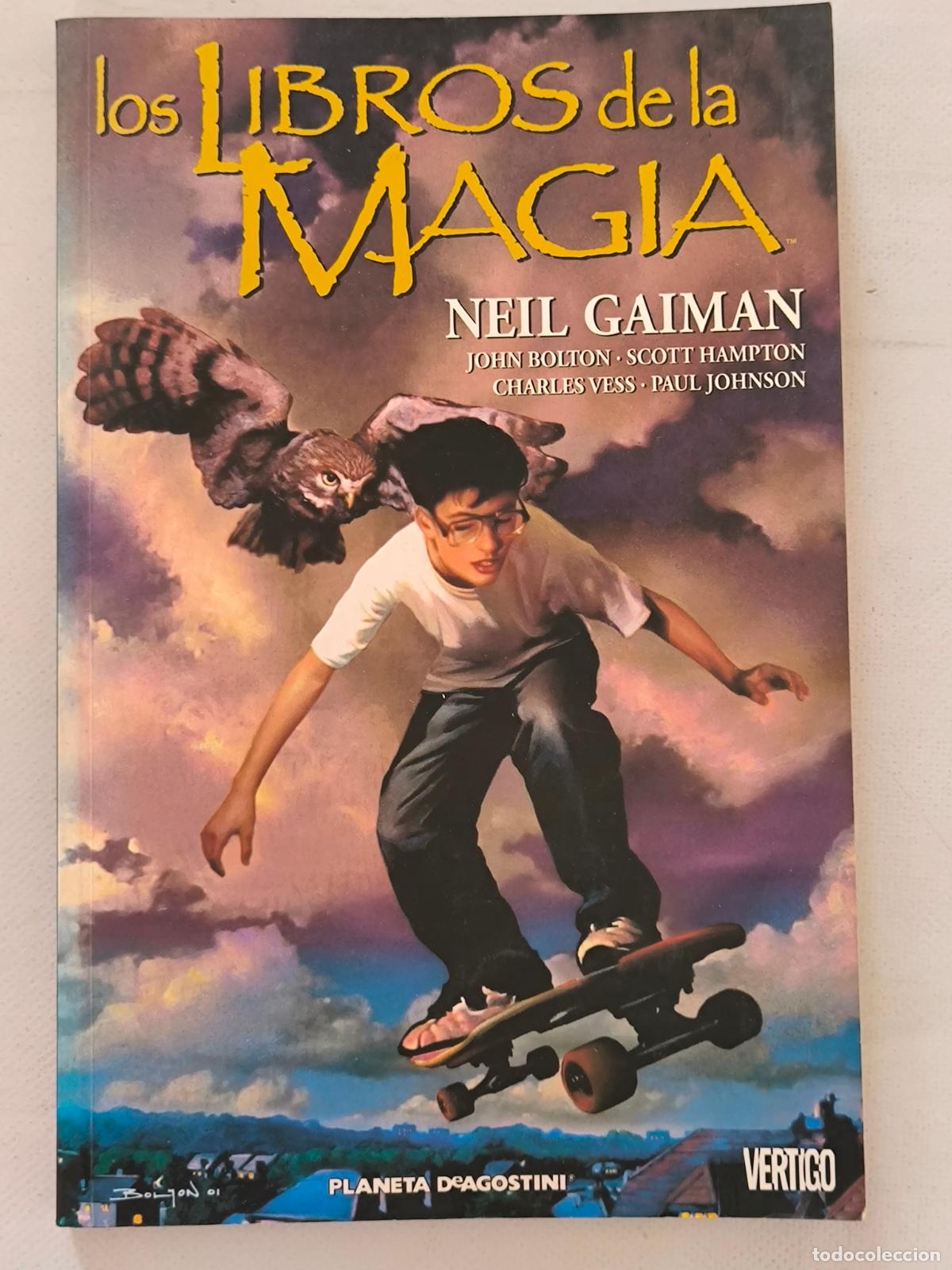 C&oacute;mics: LOS LIBROS DE LA MAGIA - NEIL GAIMAN - VERTIGO - PLANETA (BN)