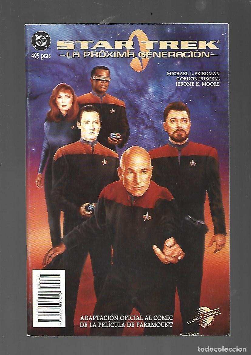 C&oacute;mics: Star Trek, la pr&oacute;xima generaci&oacute;n, adaptaci&oacute;n oficial al c&oacute;mic, 1995, Planeta, muy buene stado