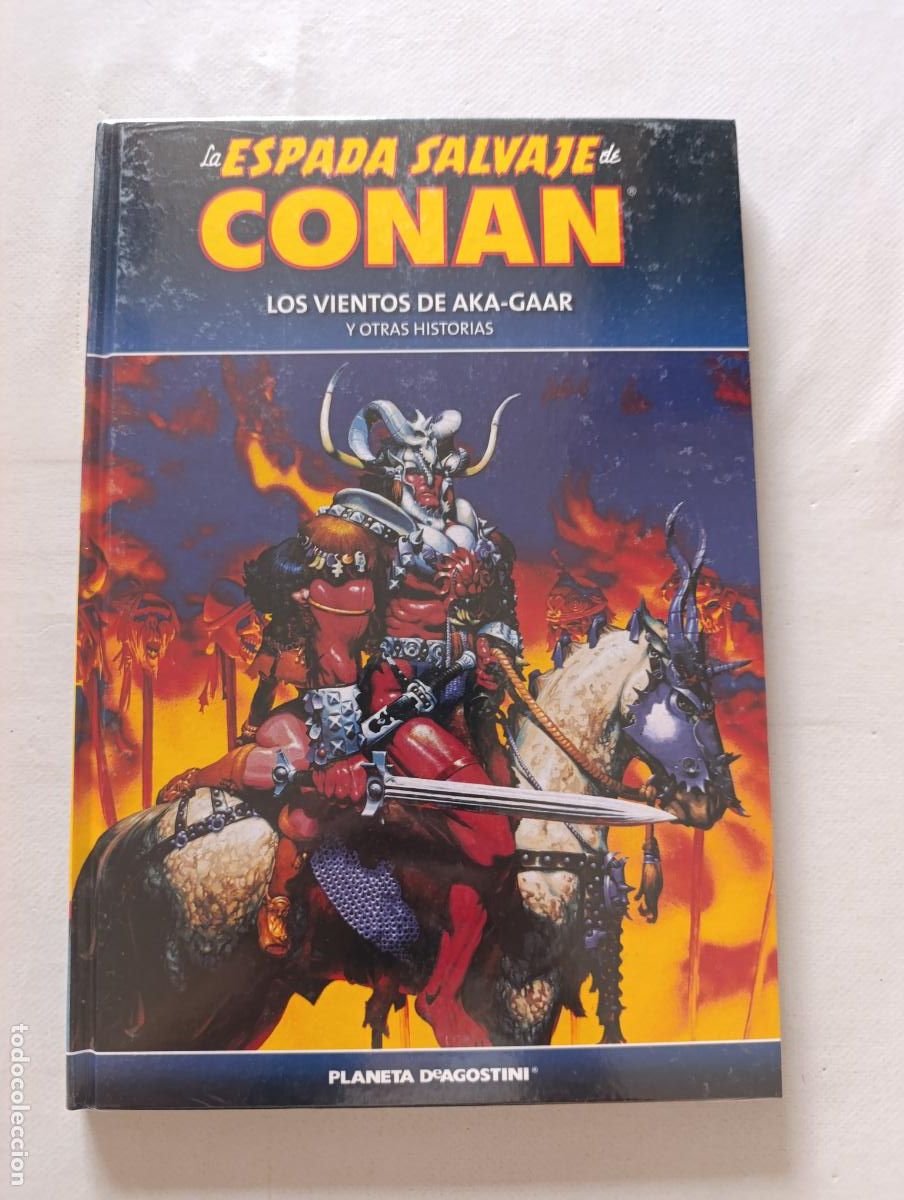C&oacute;mics: LA ESPADA SALVAJE DE CONAN N&ordm; 44: LOS VIENTOS DE AKA-GAAR Y OTRAS HISTORIAS - PLANETA (I1w)