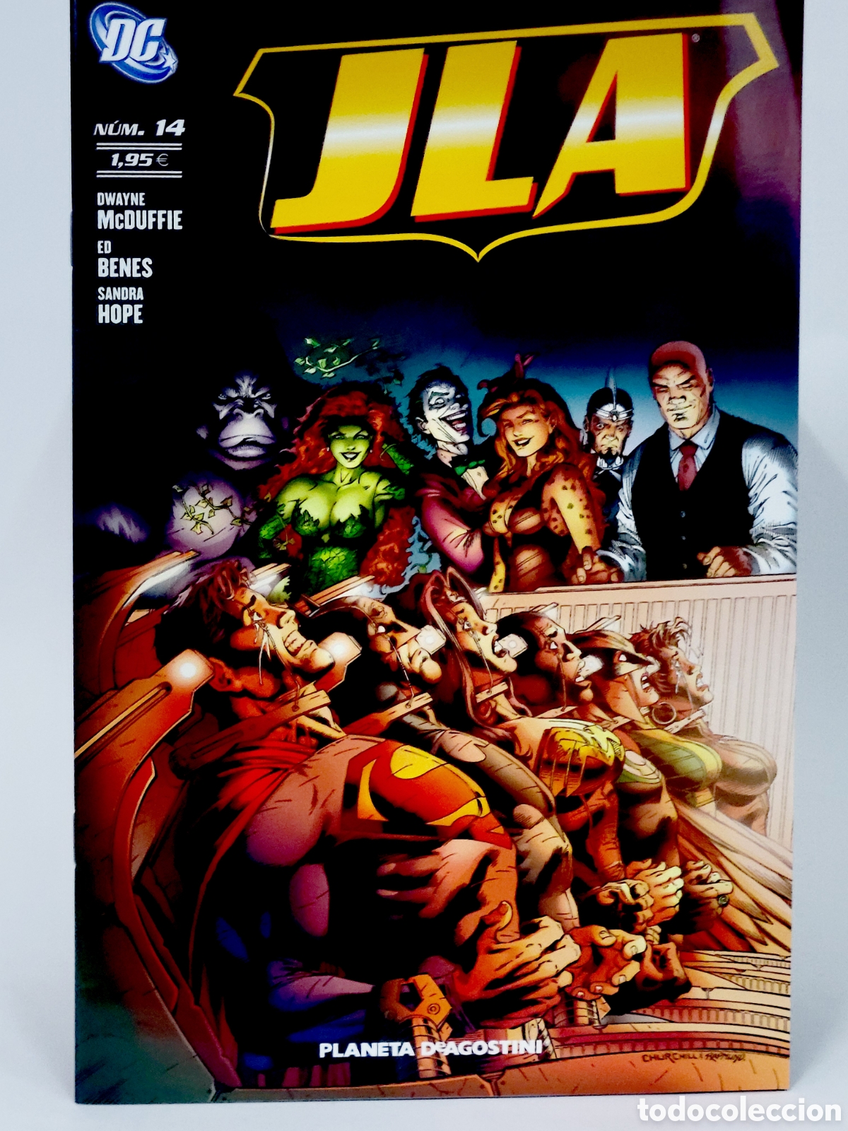 C&oacute;mics: C&Oacute;MIC JLA 14 OCTUBRE 2008 DC PLANETA DEAGOSTINI GRAPA DE KIOSCO