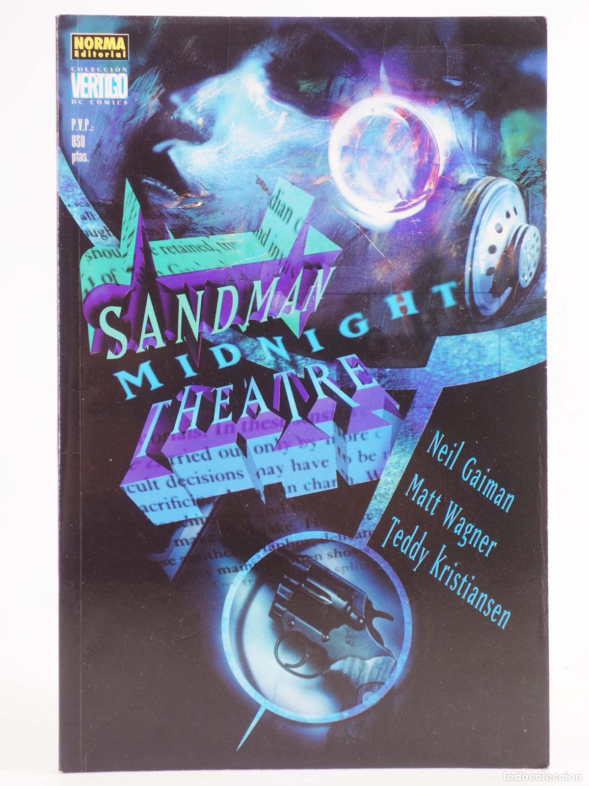 C&oacute;mics: SANDMAN MIDNIGHT THEATRE (Matt Wagner/Neil Gaiman/Teddy Kristiansen) Planeta, 2006