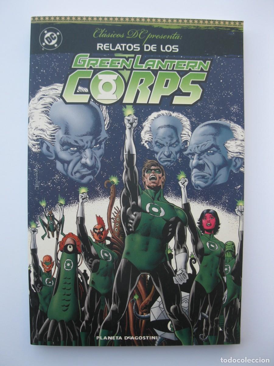 C&oacute;mics: CL&Aacute;SICOS DC - RELATOS DE LOS GREEN LANTERN CORPS - PLANETA DE AGOSTINI - A&Ntilde;O 2010.